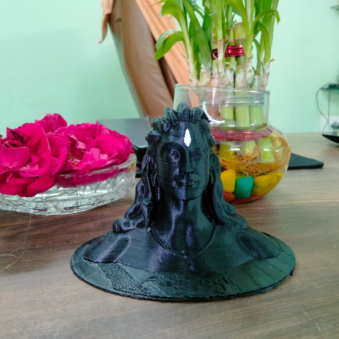 3D Printed Adiyogi Statue